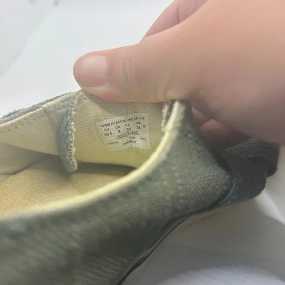 KEEN Elsa III Gore Green Cross-Strap Slip-On Shoes green Size 9 - Picture 9 of 9